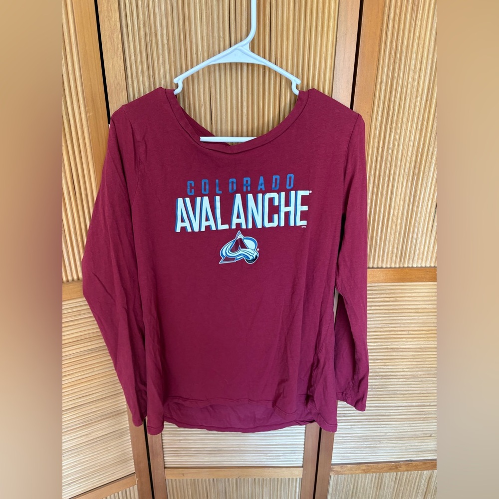 Fanatics Burgundy Colorado Avalanche NHL Tee
